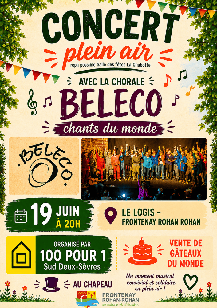 affiche du concert Beleco